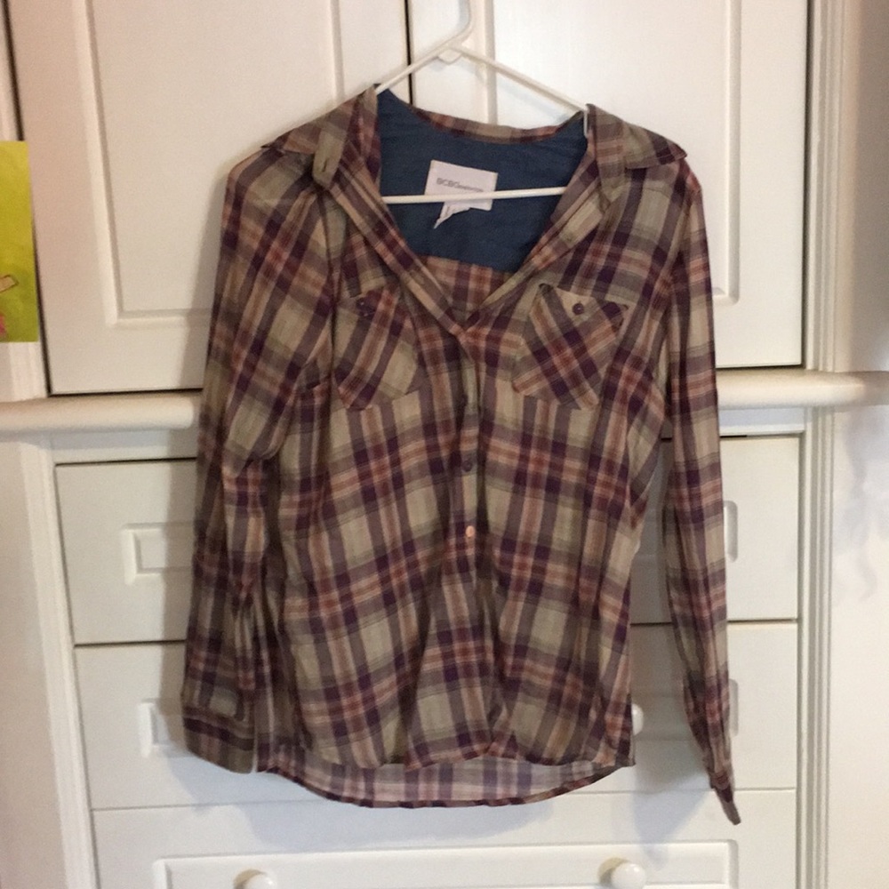 BCBG button down